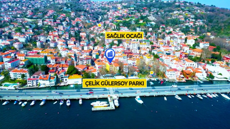 SARIYER BÜYÜKDERE'DE 2. DERECE TARİHİ ESER YOL YALISI SATILIKTIR