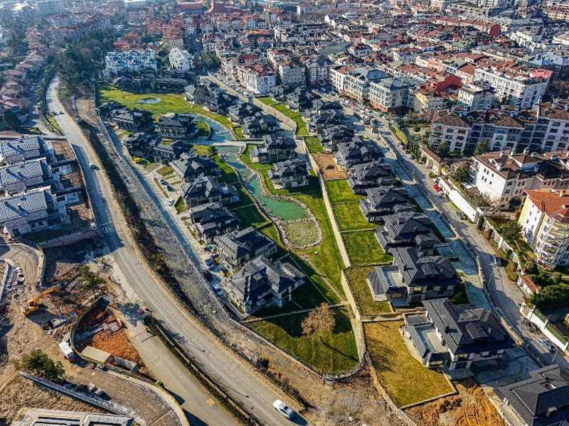 Kemer Country Su Evleri Satılık Müstakil Villa 800 m2 Arsa