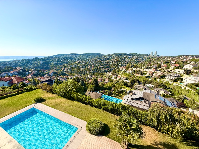 Acarkent Villalarında Kartal Yuvası, Sıfırlanmış Deniz Manzaralı Satılık Lüks Villa