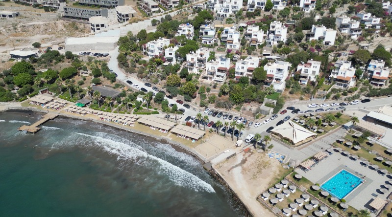 BODRUM YALIKAVAK SPORKENT SİTESİNDE EŞSİZ KONUMDA SATILIK VİLLA