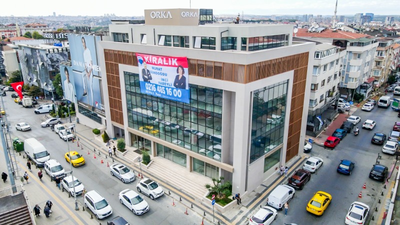 ÇAĞLAYAN ADLİYESİ YANI E-5 CEPHELİ KDV AVANTAJLI KİRALIK BİNA