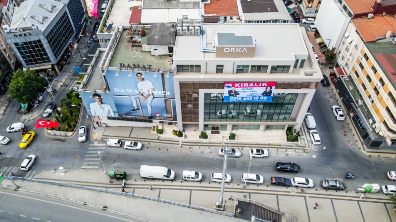 ÇAĞLAYAN ADLİYESİ YANI E-5 CEPHELİ KDV AVANTAJLI KİRALIK BİNA