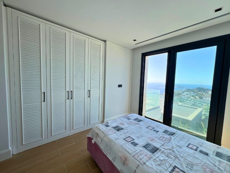 BODRUM FUGA PANORAMA 4+1 MÜSTAKİL HAVUZ BAHÇE FULL DENİZ MANZARA