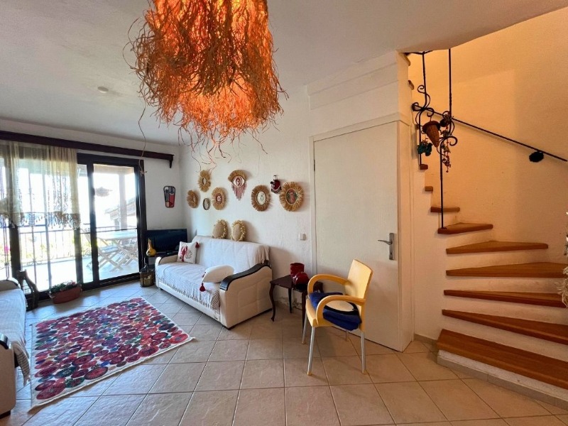 GÜNDOĞAN EGE TATİL SİTESİ ÖN SIRADA DENİZ MANZARALI PLAJLI VİLLA