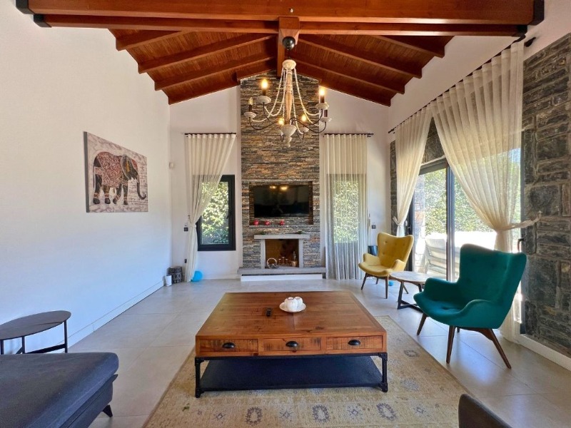 YALIKAVAK MARİNAYA YÜRÜME MESAFESİNDE TEK KAT MÜSTAKİL TAŞ VİLLA