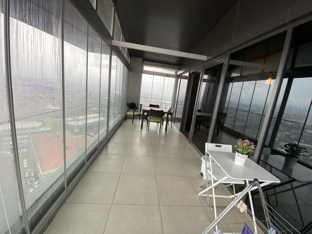 BAYRAMPAŞA PASHADOR SATILIK 3+1 MANZARALI EŞYALI DAİRE