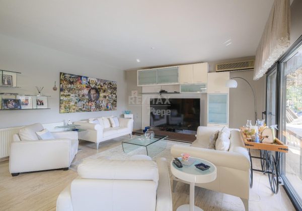REMAX 7TEPE'DEN SATILIK HAVUZLU VE ÇELİK ÇATILI C TİPİ VİLLA küçük görsel