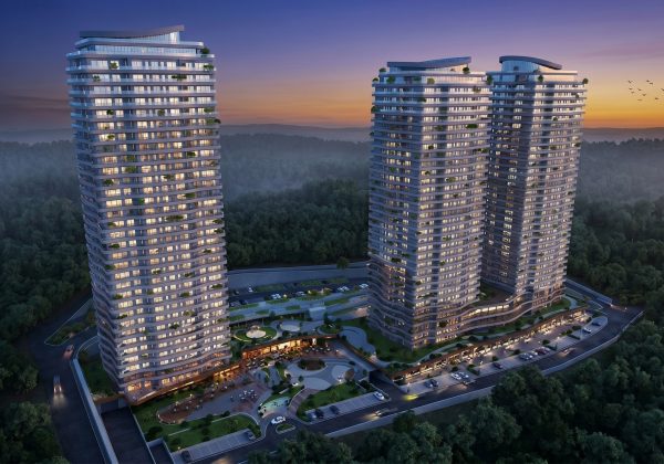 ACARVERDE'DE MODERN VE EŞYALI 1+1 KIRALIK DAIRE