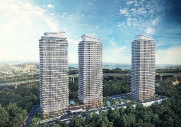 ACARVERDE RESIDENCE'DE ORMAN MANZARALI SATILIK 3+1 DAİRE