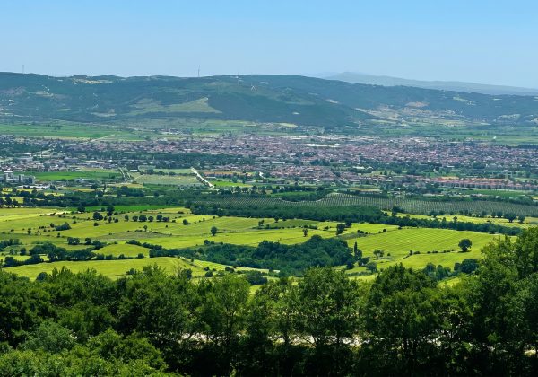 BALIKESİR GÖNEN’DE MERKEZE 5 KM, YÜKSEK KONUMLU, 30.726 m² YATIRIMLIK ARAZİ küçük görsel
