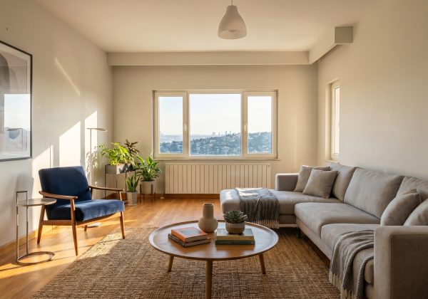 Özel Güvenlikli Sokakta | Önü Açık Ferah Kiralık Çatı Dubleksi küçük görsel