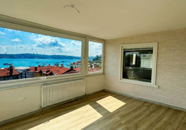 REMAX 7TEPE'DEN BEYKOZ'DA BOĞAZ MANZARASI HAKİMİYETLİ 3+1 DAİRE küçük görsel