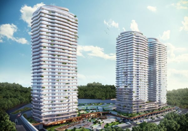 ACARVERDE'DE 25. KATTA MUHTEŞEM MANZARALI 2+1 DAİRE