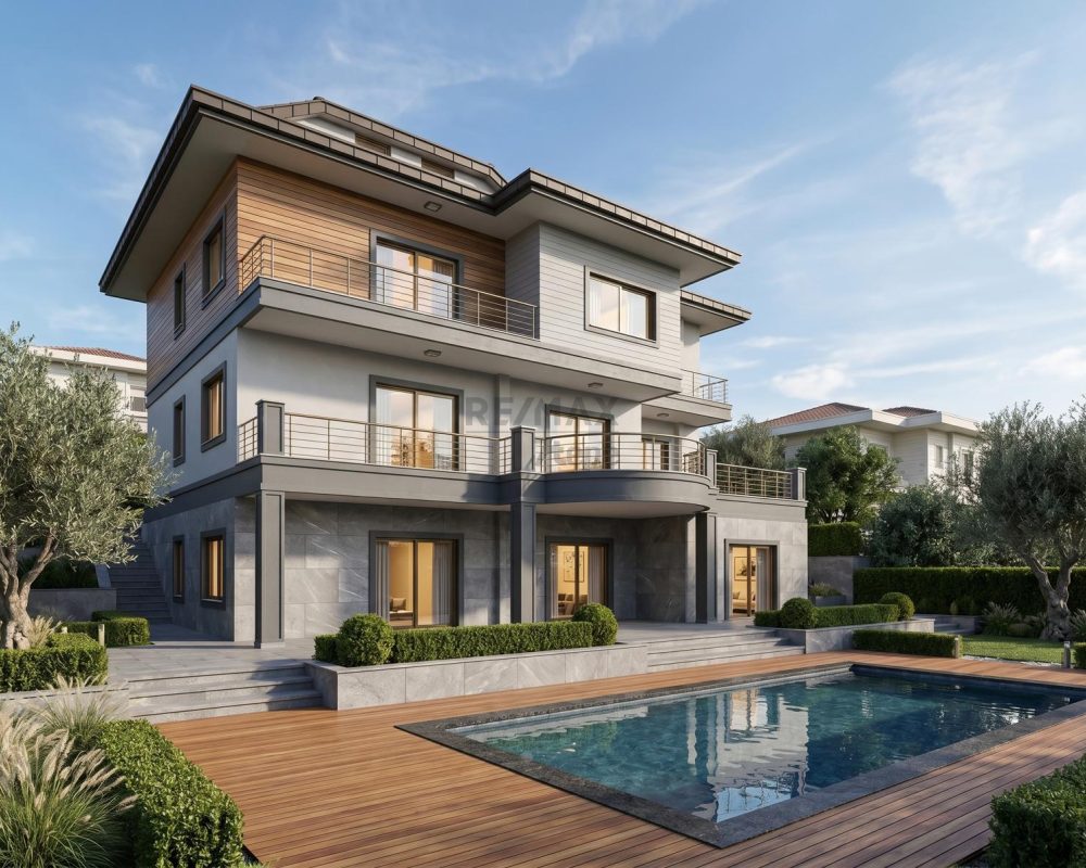 REMAX 7TEPE'DEN ACARKENT AÇIK CEPHELİ MAHREMİYETİ YÜKSEK VİLLA