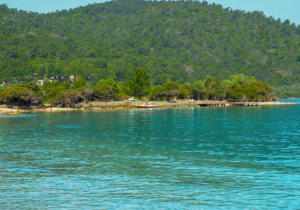 BODRUM AMANRÜYA OTEL YANI GÖNÜLBÜKÜ KONAKLARI DENİZ MANZARALI SATILIK TAŞ KONAK küçük görsel