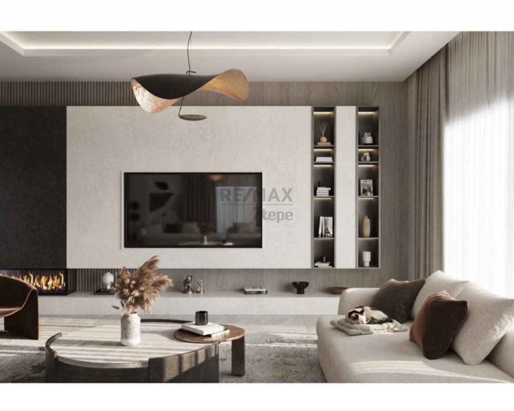 REMAX 7TEPE'DEN OTURUMA HAZIR  SİTE İÇİ LÜX VİLLA