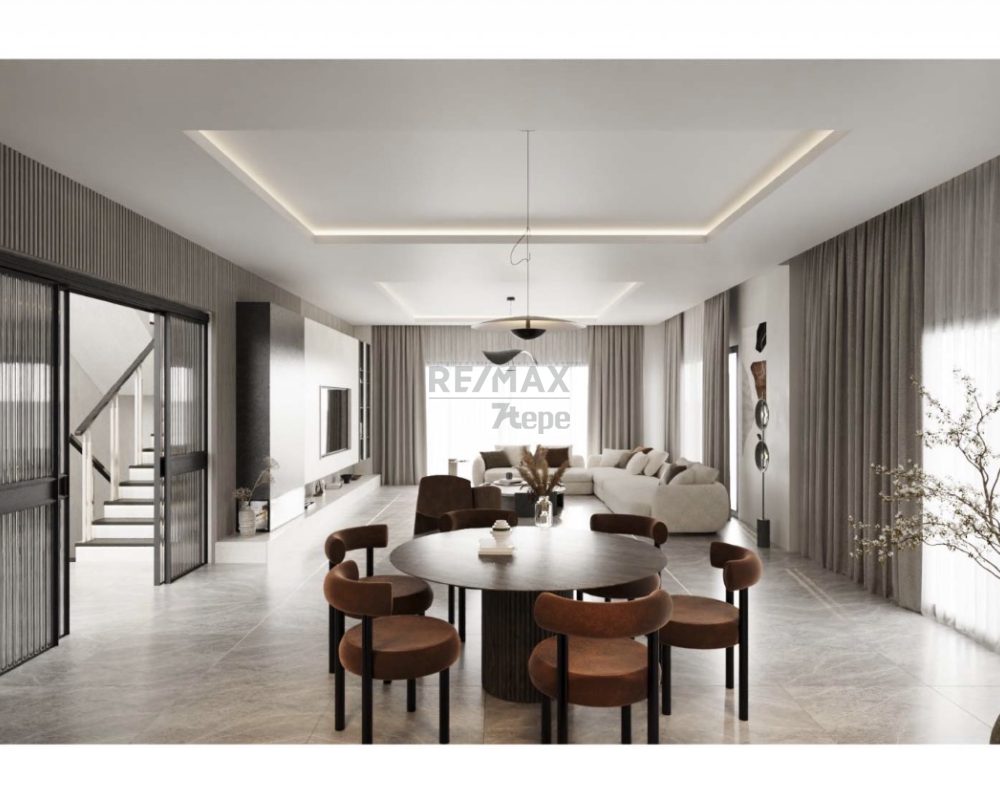 REMAX 7TEPE'DEN OTURUMA HAZIR  SİTE İÇİ LÜX VİLLA