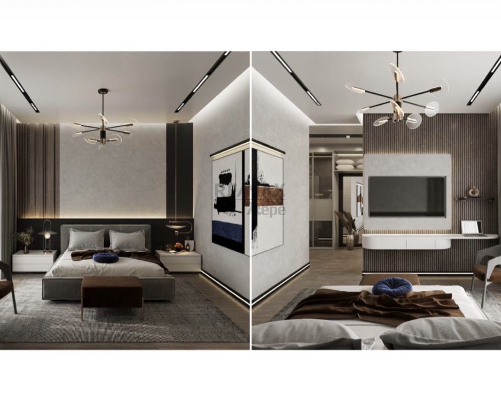 REMAX 7TEPE'DEN OTURUMA HAZIR  SİTE İÇİ LÜX VİLLA