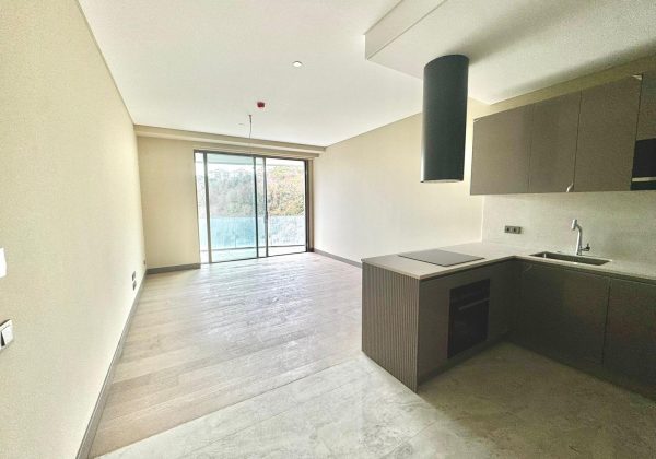 ACARVERDE’DE KİRALIK 1+1 BÜYÜK BALKONLU KESİNTİSİZ ORMAN MANZARALI ÖZEL BLOK küçük görsel