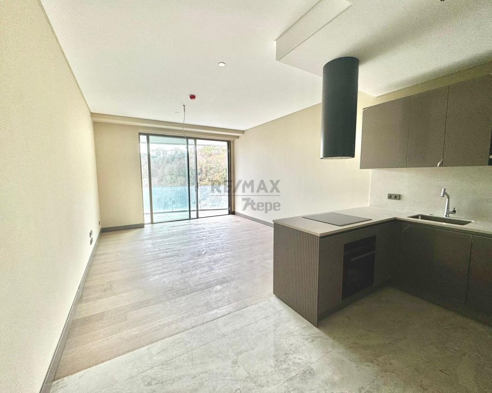 ACARVERDE’DE KİRALIK 1+1 BÜYÜK BALKONLU KESİNTİSİZ ORMAN MANZARALI ÖZEL BLOK