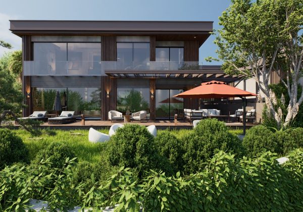 REMAX 7TEPE'DEN OTURUMA HAZIR  SİTE İÇİ LÜX VİLLA