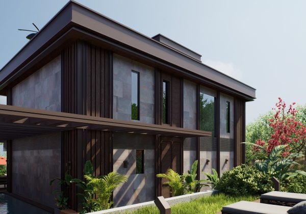 REMAX 7TEPE'DEN OTURUMA HAZIR  SİTE İÇİ LÜX VİLLA küçük görsel