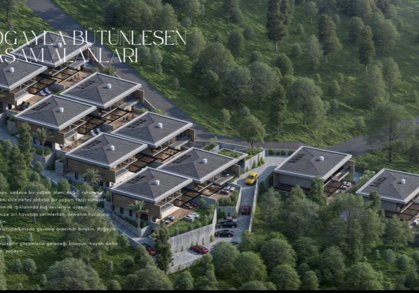 REMAX 7TEPE'DEN OTURUMA HAZIR  SİTE İÇİ LÜX VİLLA küçük görsel