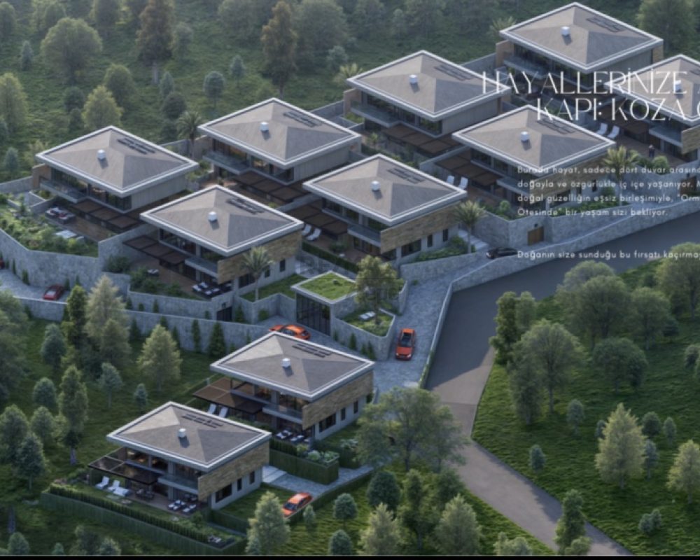 REMAX 7TEPE'DEN OTURUMA HAZIR  SİTE İÇİ LÜX VİLLA