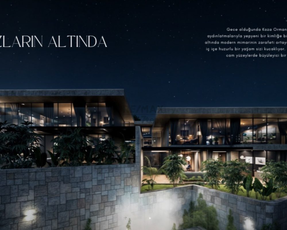 REMAX 7TEPE'DEN OTURUMA HAZIR  SİTE İÇİ LÜX VİLLA