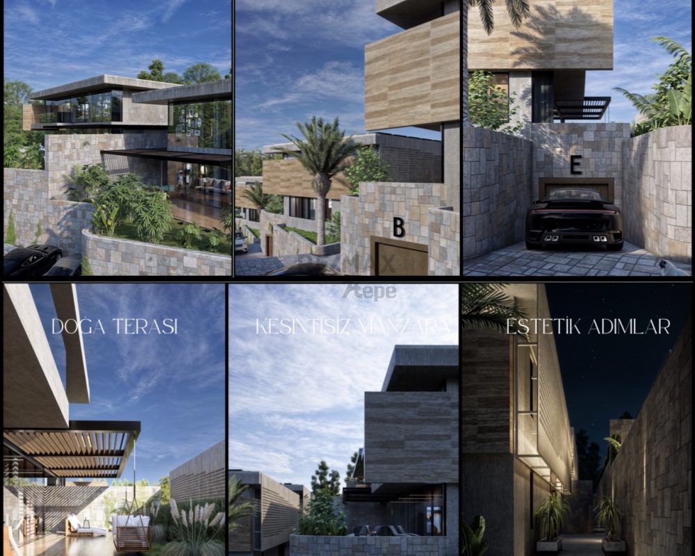 REMAX 7TEPE'DEN OTURUMA HAZIR  SİTE İÇİ LÜX VİLLA