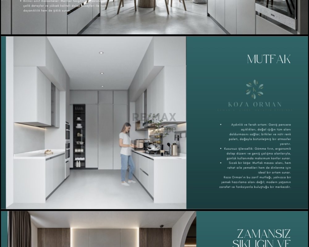 REMAX 7TEPE'DEN OTURUMA HAZIR  SİTE İÇİ LÜX VİLLA