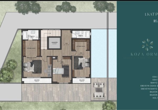 REMAX 7TEPE'DEN OTURUMA HAZIR  SİTE İÇİ LÜX VİLLA küçük görsel