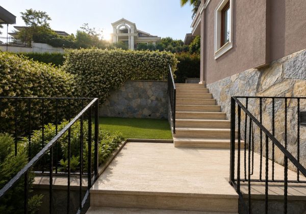 Acarkent'te Geniş İzole Bahçeli Kompakt C Tipi Satılık Villa küçük görsel