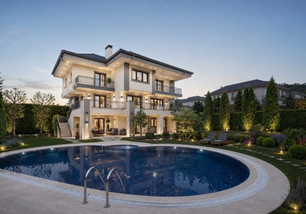 A GÜVENLİK KAPISINA YAKIN DÜZ GİRİŞLİ FOTOGRAFLAR RENDER HALİNDEDİR