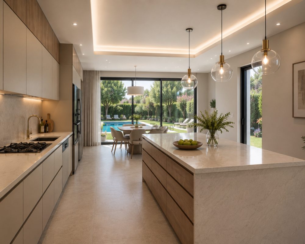 A GÜVENLİK KAPISINA YAKIN DÜZ GİRİŞLİ FOTOGRAFLAR RENDER HALİNDEDİR