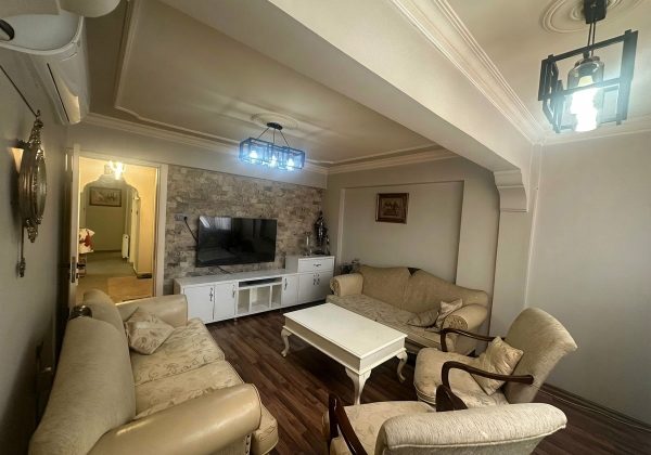 Yeşilyurt Ulu Önderde Yenilenmiş Modern 3+1 ara kat daire. küçük görsel