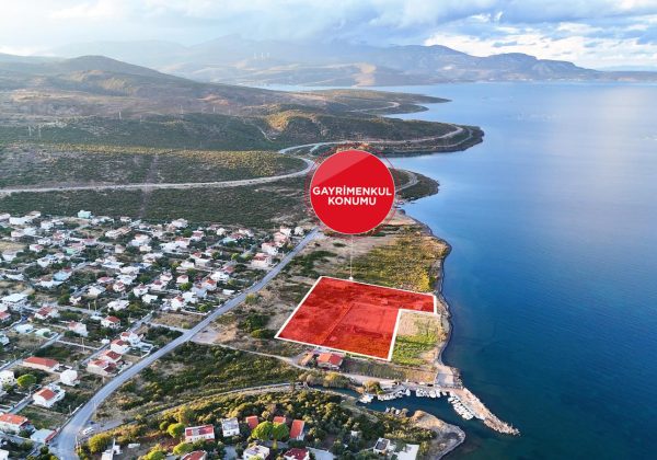 URLA GÜLBAHÇEDE DENIZE SIFIR 6.079 M² TURIZM İMARLI ARSA. küçük görsel