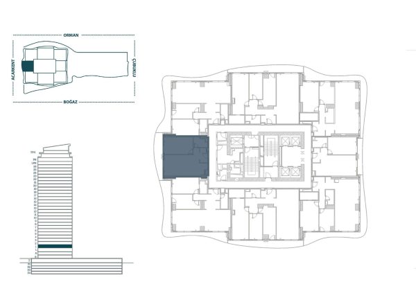 ACARVERDE RESIDENCE’DA KİRALIK 1+1 DAİRE küçük görsel