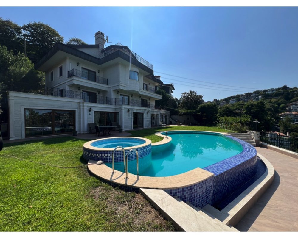 ACARKENT’TE ÖNÜ AÇIK, 1000 M² NET KULLANIMLI 8+2 SATILIK B TIPI VILLA
