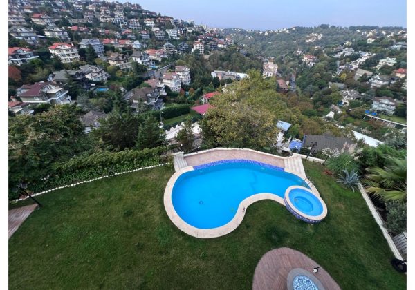 ACARKENT’TE ÖNÜ AÇIK, 1000 M² NET KULLANIMLI 8+2 SATILIK B TIPI VILLA küçük görsel