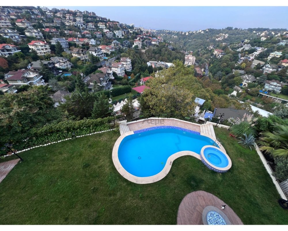 ACARKENT’TE ÖNÜ AÇIK, 1000 M² NET KULLANIMLI 8+2 SATILIK B TIPI VILLA