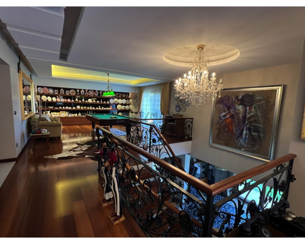 ACARKENT’TE ÖNÜ AÇIK, 1000 M² NET KULLANIMLI 8+2 SATILIK B TIPI VILLA