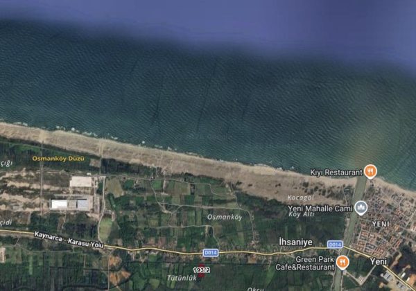KARASU'DA DENİZE YAKIN 7.361 M² İMARLI ARSA küçük görsel