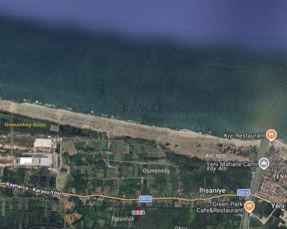 KARASU'DA DENİZE YAKIN 7.361 M² İMARLI ARSA