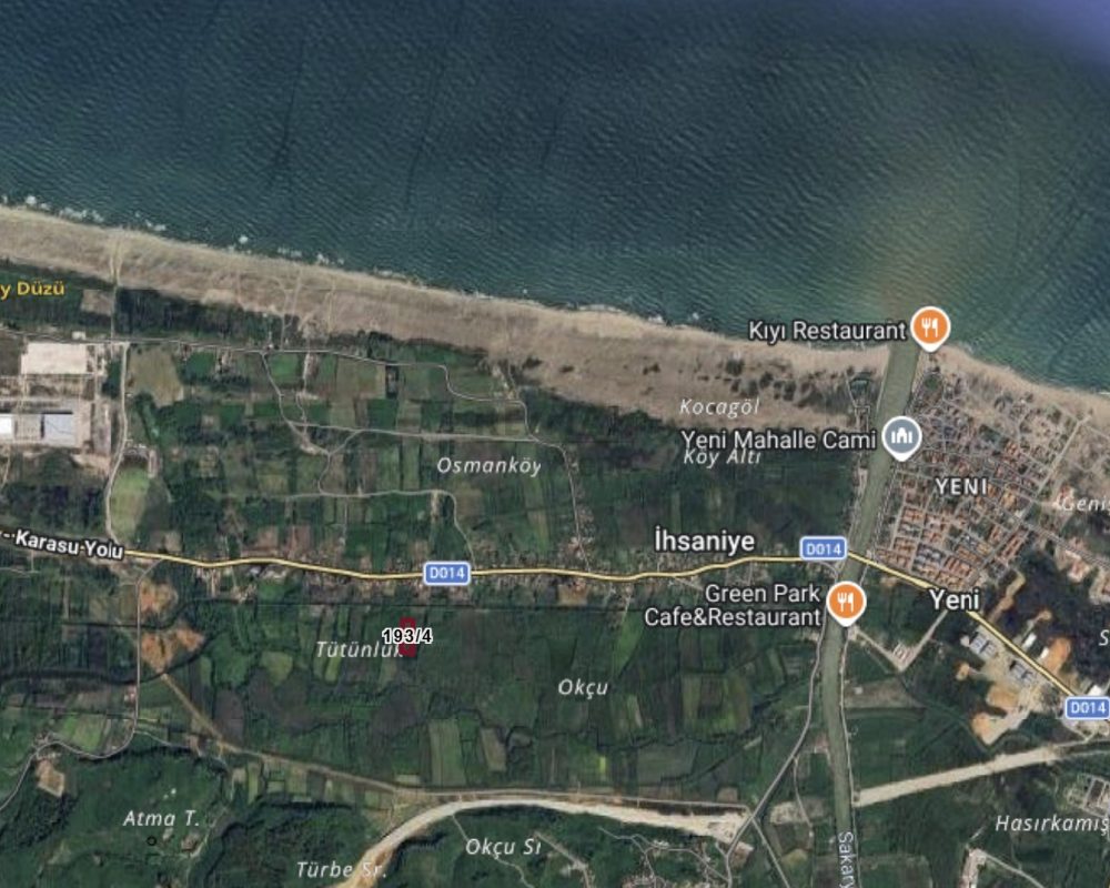 KARASU'DA DENİZE YAKIN 6.931 M² İMARLI ARSA
