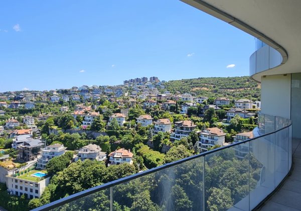 ACARKENT’TE 22. KAT | BEYKOZ KONAKLARI MANZARALI | 2+1 | 142 M² NET | BALKONLU küçük görsel