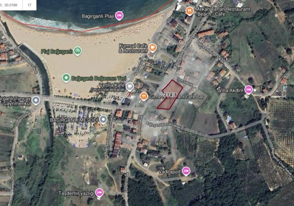 BAĞIRGANLI'DA DENİZE YAKIN HAYALİNİZDEKİ PROJE EŞSİZ PARSEL küçük görsel