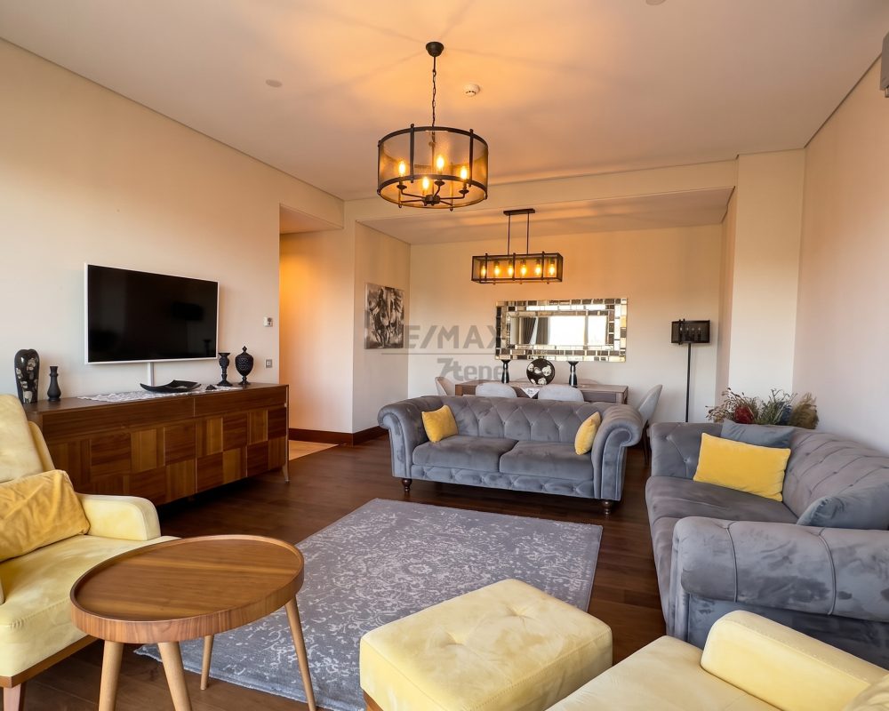 REMAX7'TEPEDEN ACARBLU RESİDANCE'DE EŞYALI KİRALIK 3+1 DAİRE