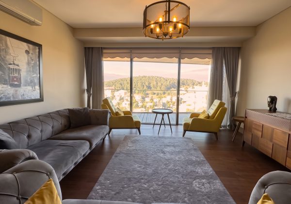 REMAX7'TEPEDEN ACARBLU RESİDANCE'DE EŞYALI KİRALIK 3+1 DAİRE küçük görsel