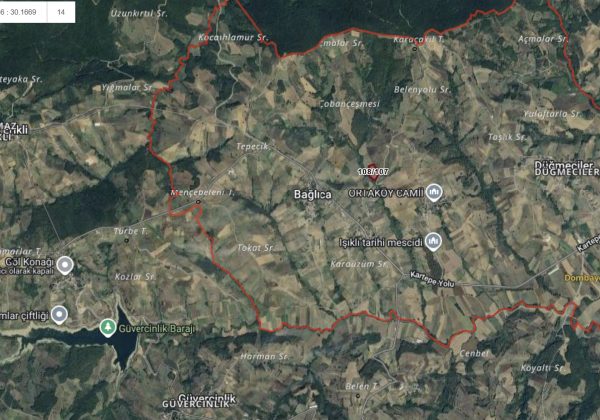 IZMIT BAĞLICA'DA YOLA CEPHE KÖY MERKEZİ DİBİNDE MÜSTAKIL PARSEL küçük görsel